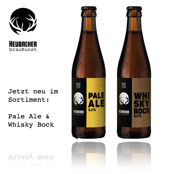 Verkaufsstart Pale Ale und Whisky Bock
